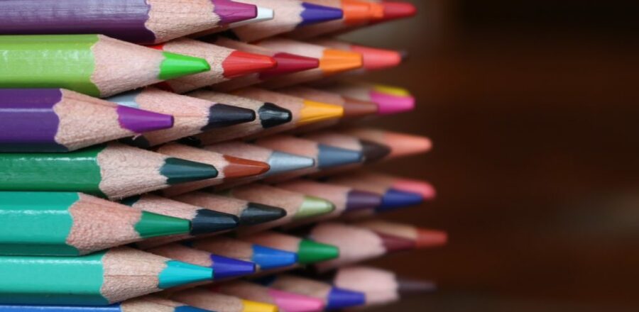 Sélection de crayons